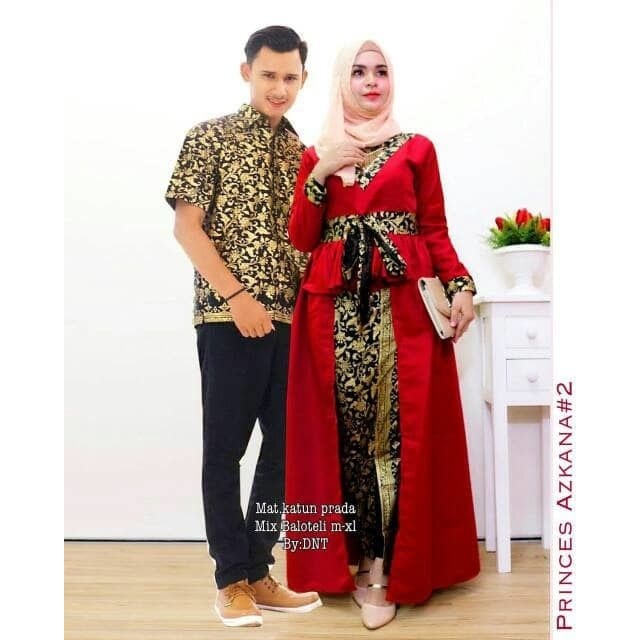 couple batik sarimbit kebaya princes azkana #2