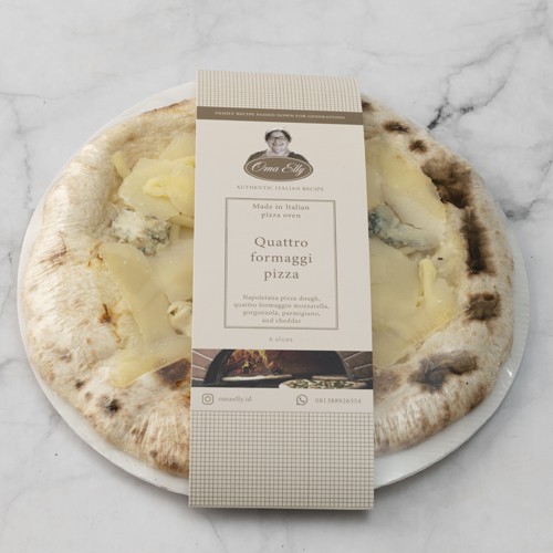 

Oma Elly - Frozen Pizza - Quattro Formaggi