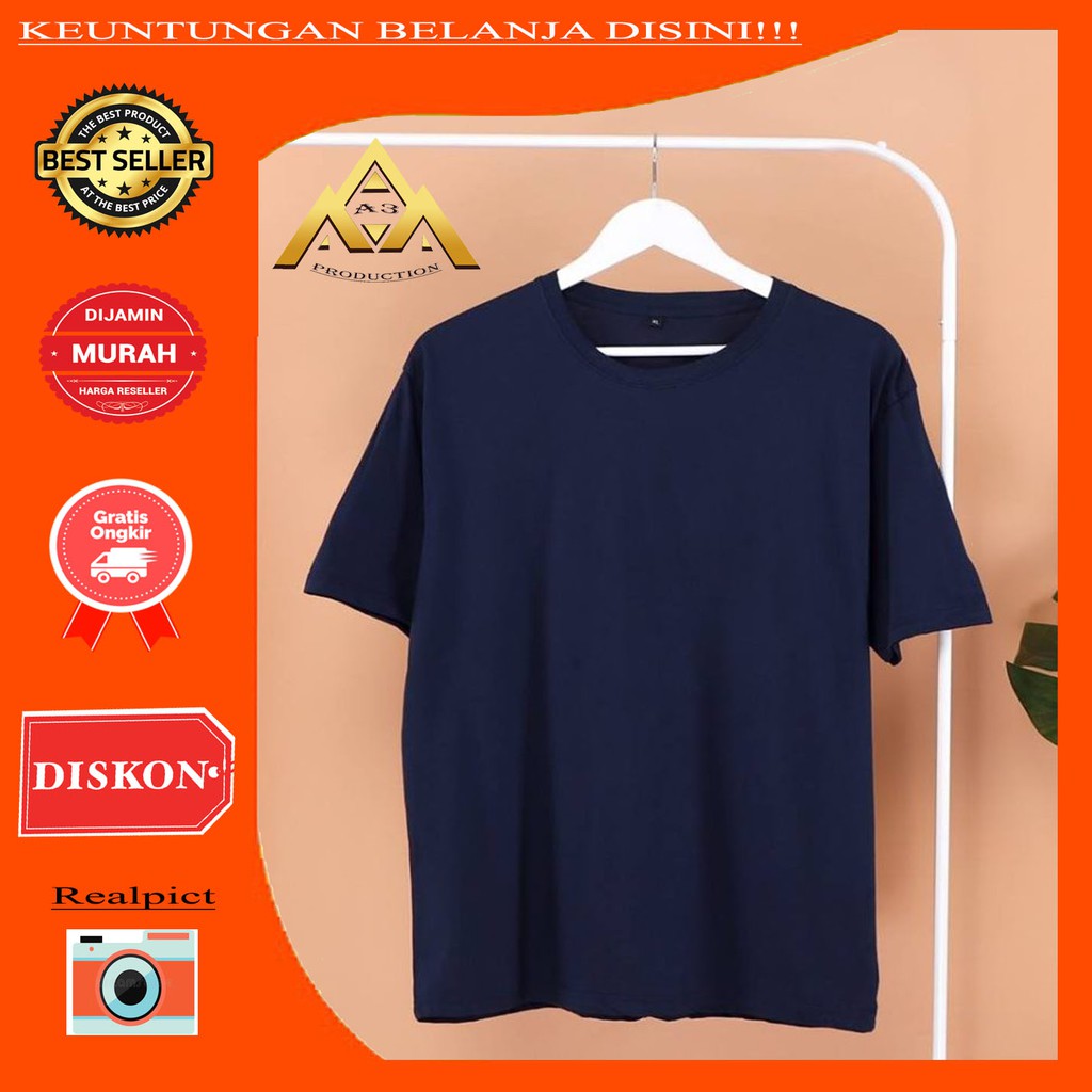 Download Kaos Polos Premium cotton combed 30s Premium / ONECK ...