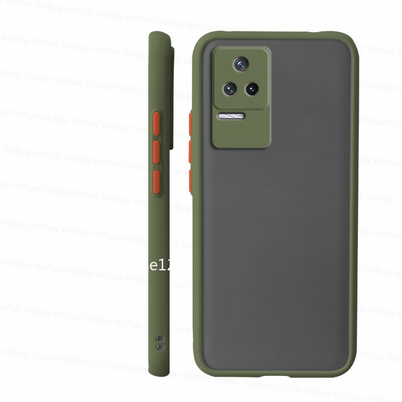 Soft Case Poco F4 F4 GT My Choice Aero Soft My Choice Aero Color Button Matte