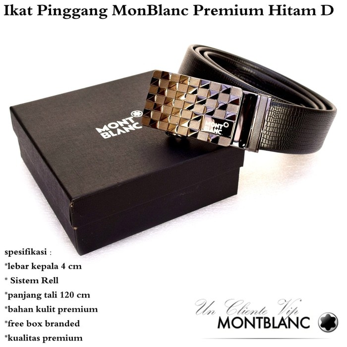 *BEST QUALITY* Ikat pinggang / sabuk / belt Montblanc Kulit Super Premium