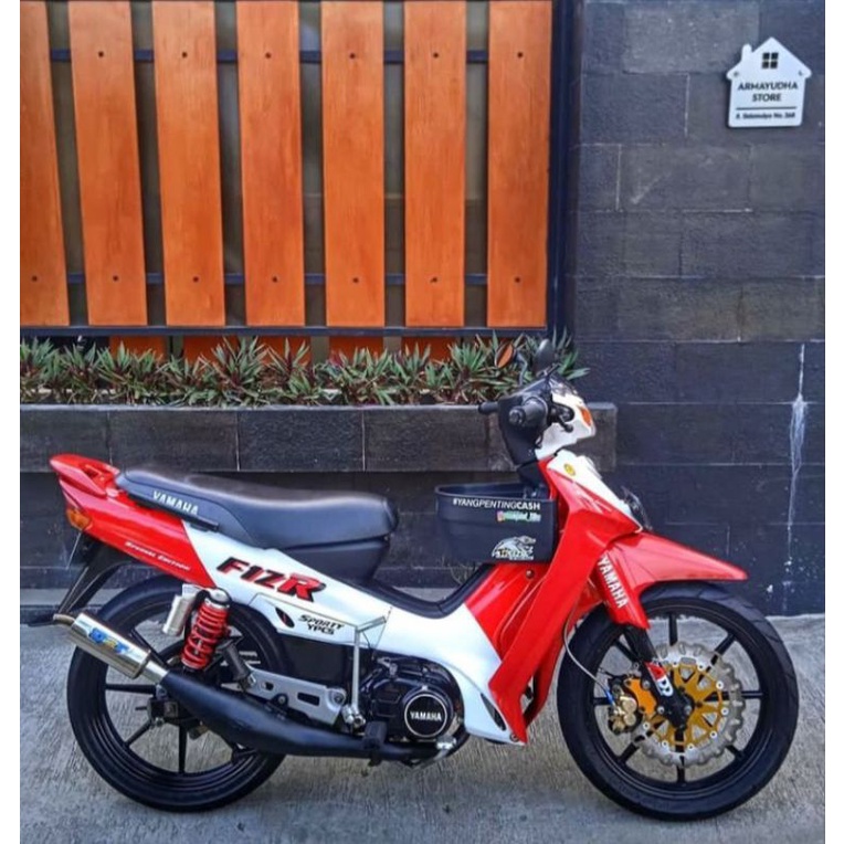 Knalpot D2T Original FIZR FORCE1 Fiz R Black Original Racing Jogja Dof