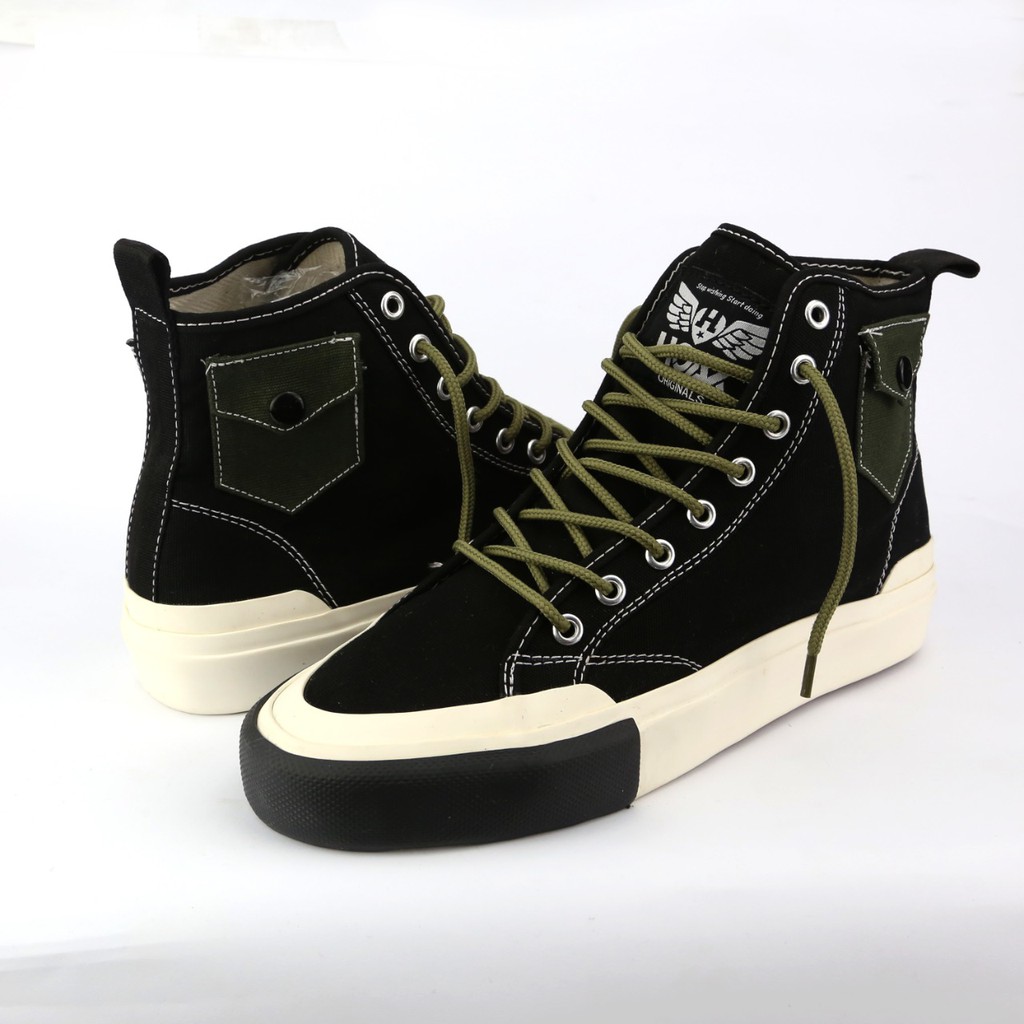 HOAX CUIIIIH Sepatu Goro Pocket (Green) HxcH-3