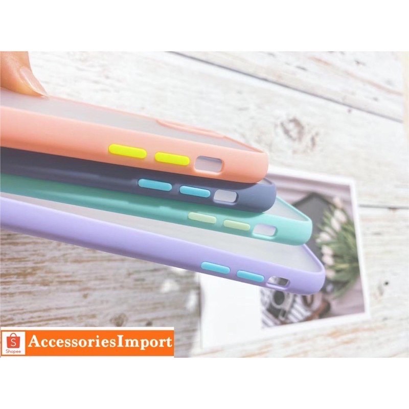 SAMSUNG A52/ A72/ A02S/ A02/ A31/ A51/ A11/ A20/ A30/ A10S/ A20S/ M11/ J2PRIME/ J7PRIME / HARD CASE DOVE MACARON
