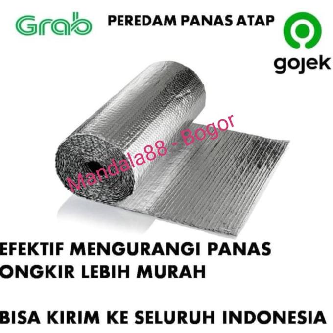Aluminium Bubble Foil - Peredam Panas Atap - Insulasi Atap - Bubble Foil