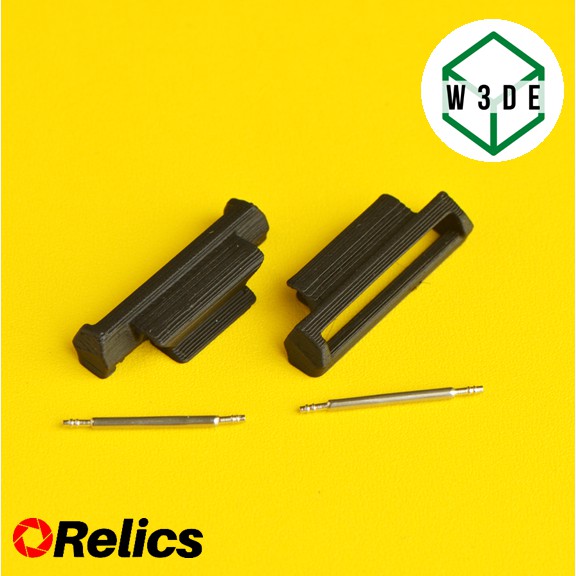 Adapter Strap Casio 18mm Large ( W735H DW291H AEQ110 AQS810 AE1500 ) to NATO Strap 22mm / 24mm by W3