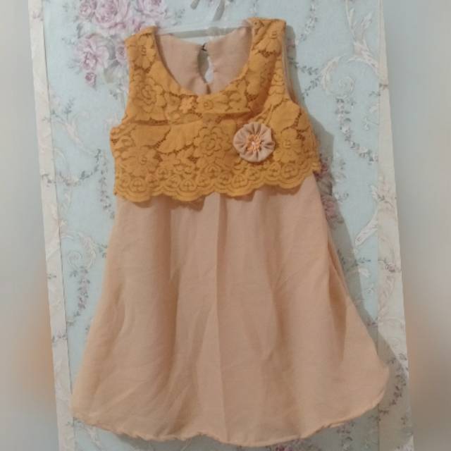 Dress Anak Brukat/ dress anak perempuan