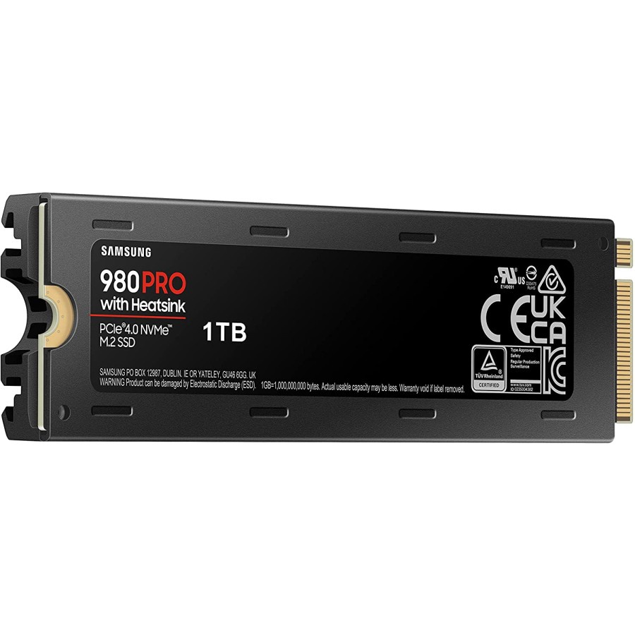 Samsung SSD 980 PRO M.2 PCIe Gen4 x4 1TB MZ-V8P1T0CW with Heatsink