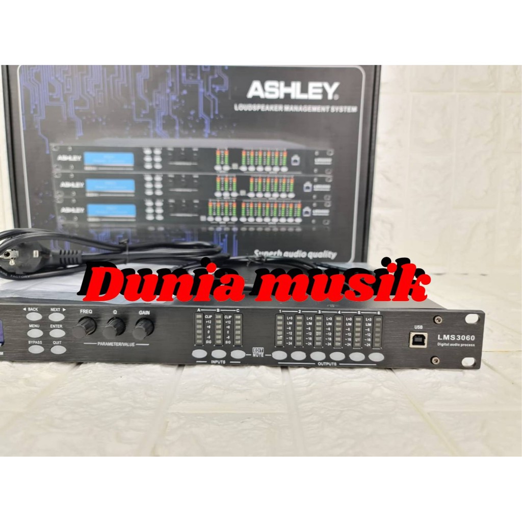 management ashley lms3060 lms 3060 3in 6out original garansi 1 tahun