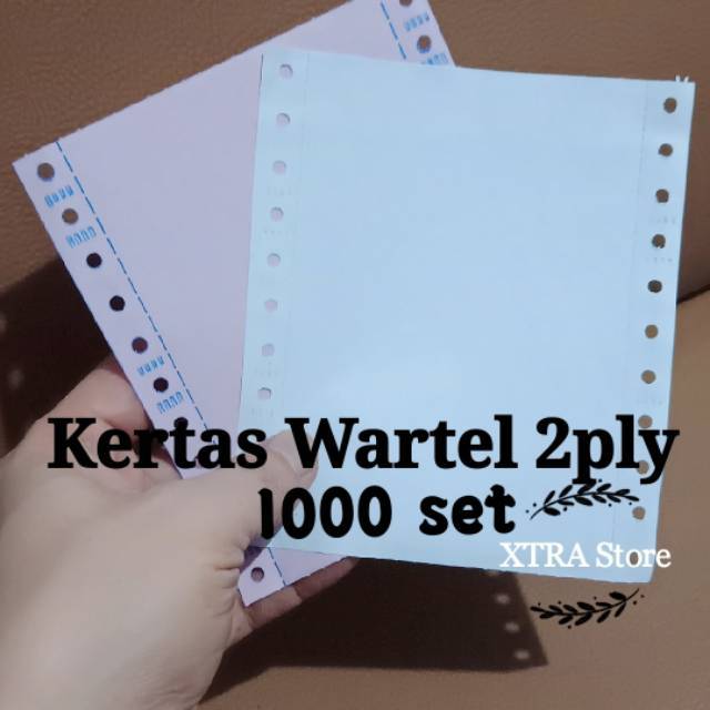 

RB kertas WARTEL/DPH 2ply