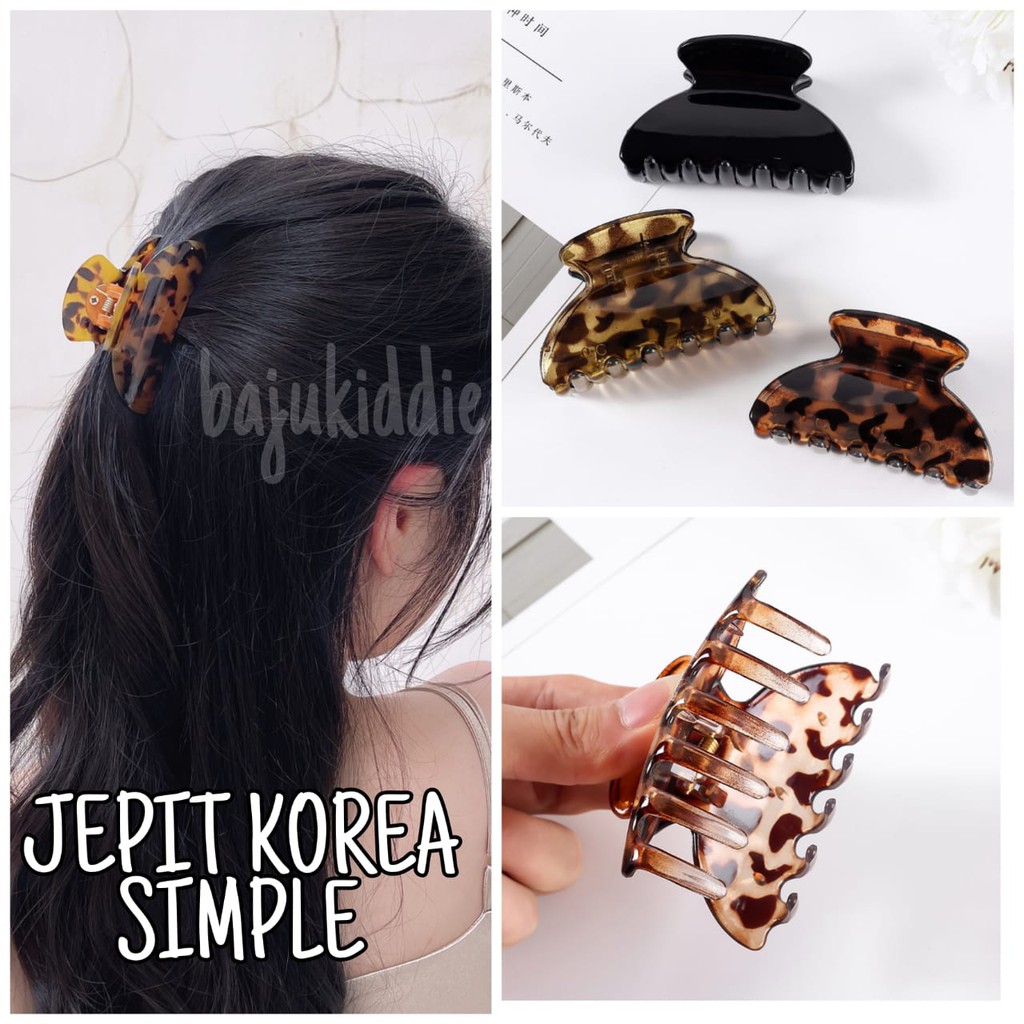 JEPIT RAMBUT KOREA BASIC / AKSESORIS WANITA IMPOR / JEPITAN JEDAI CEPOL FASHION