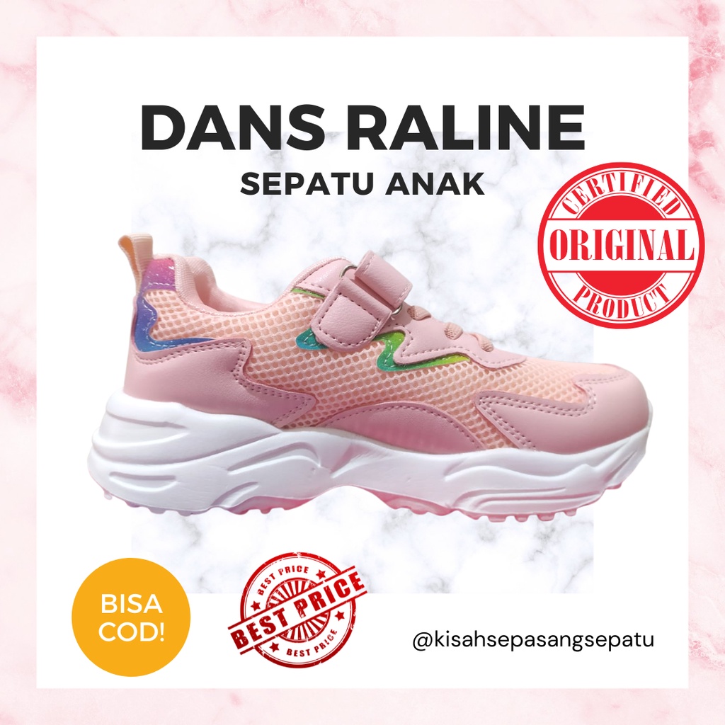 DANS RALINE - SEPATU ANAK PEREMPUAN - SEPATU SEKOLAH ANAK