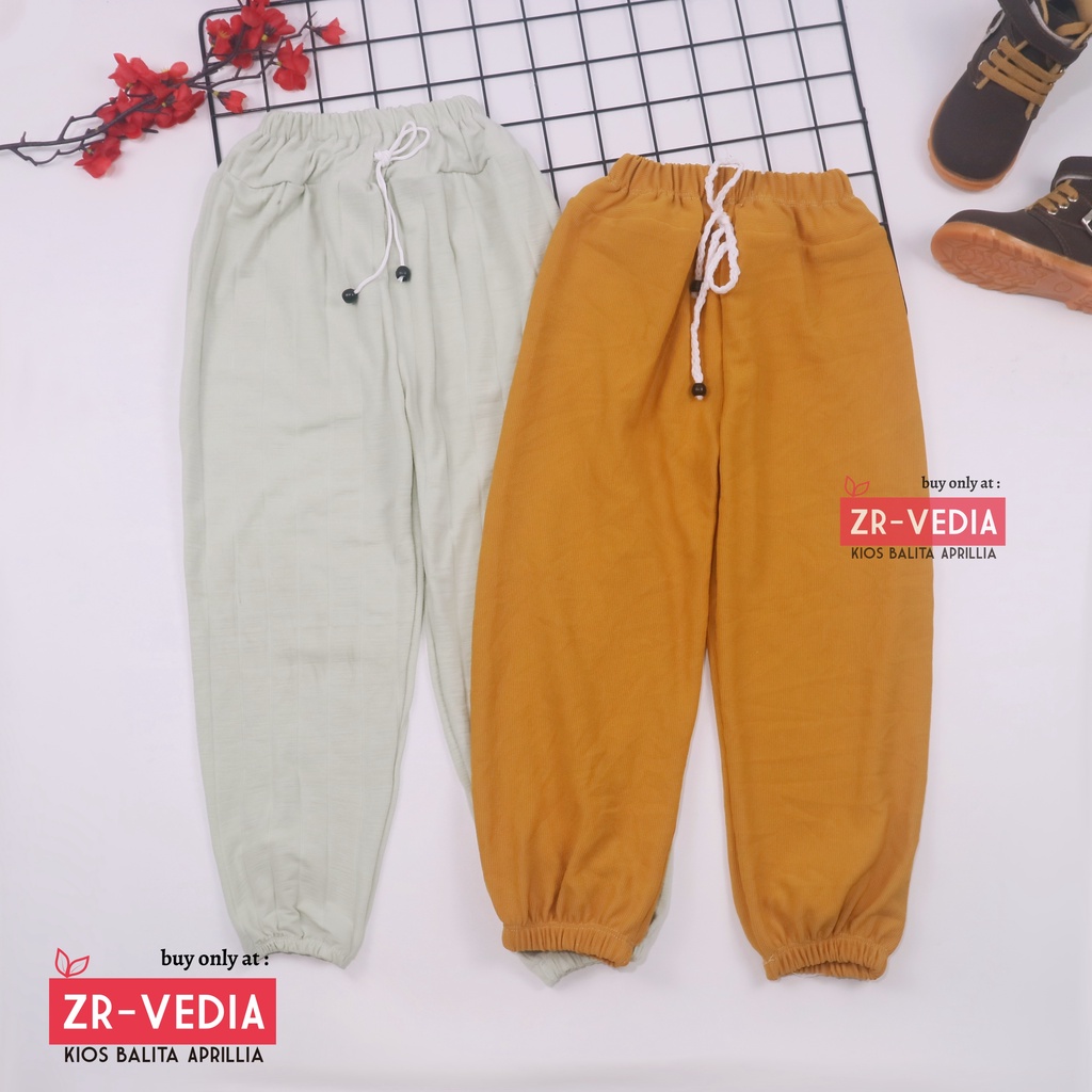 Jogger Molly Uk 7-8 Tahun / Celana Panjang Anak Laki Laki Perempuan Joger Pants Grosir Murah Polos