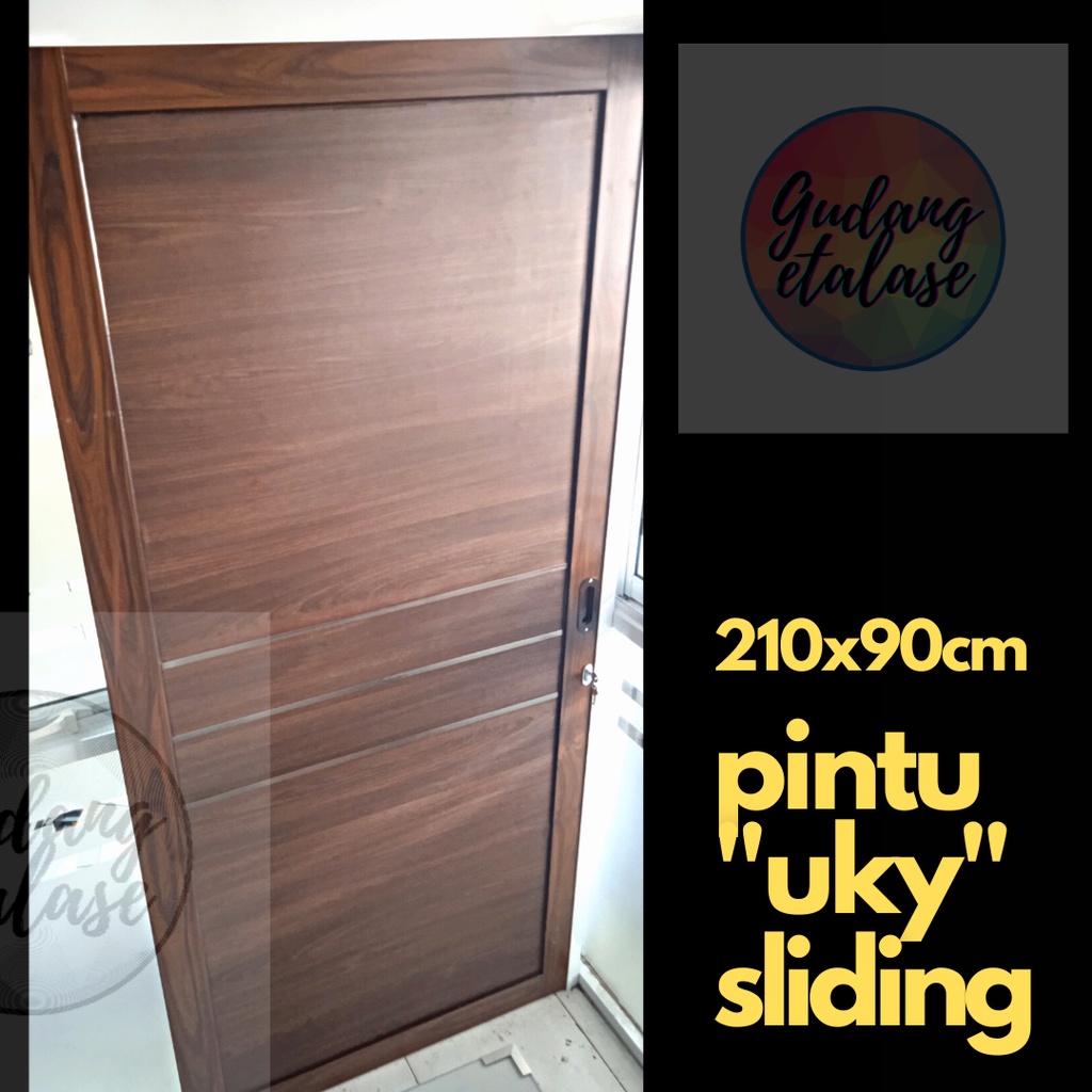 Pintu UKY sliding/pintu rumah sliding/Pintu depan aluminium