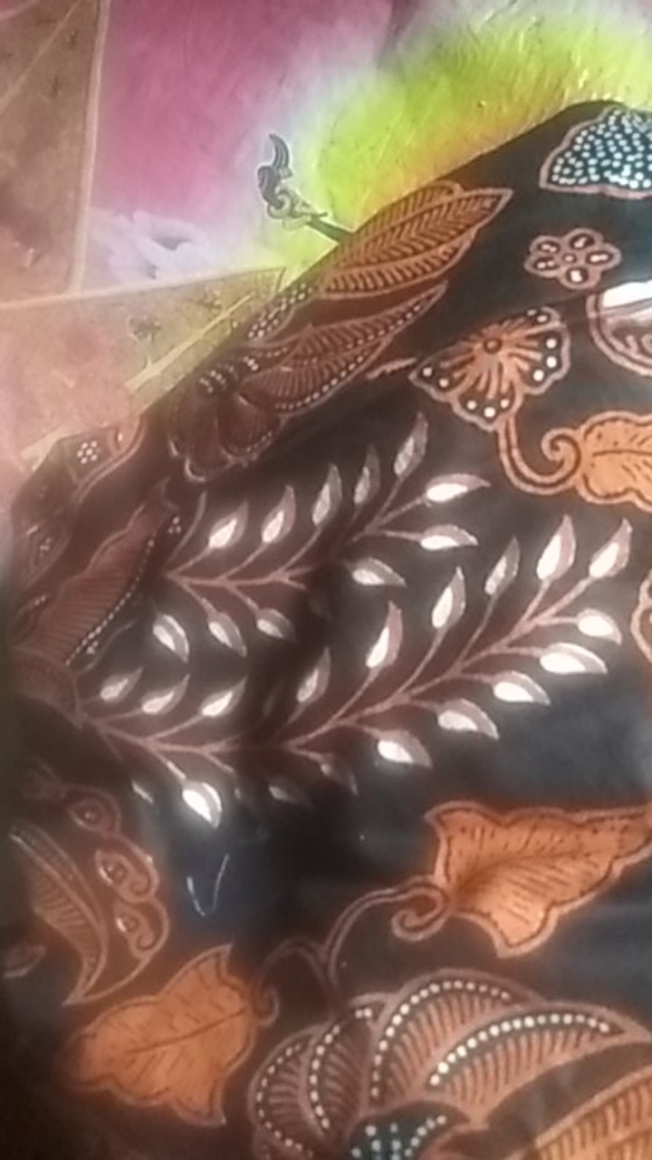 Kemeja Batik Pria Lengan Pendek Size M L Xl Xxl Bswart Batik Hrb026 Kenongo Hem Panjang Padi