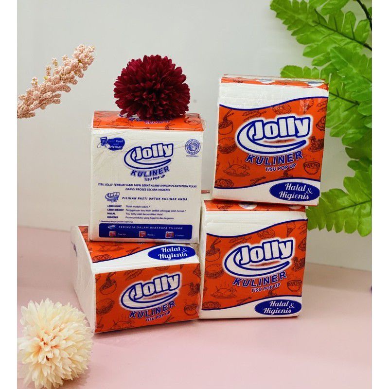 JOLLY POP UP 90 gr/JOLLY TISSUE KULINER 2 PLY/JOLLY TISSUE POP UP TERMURAH