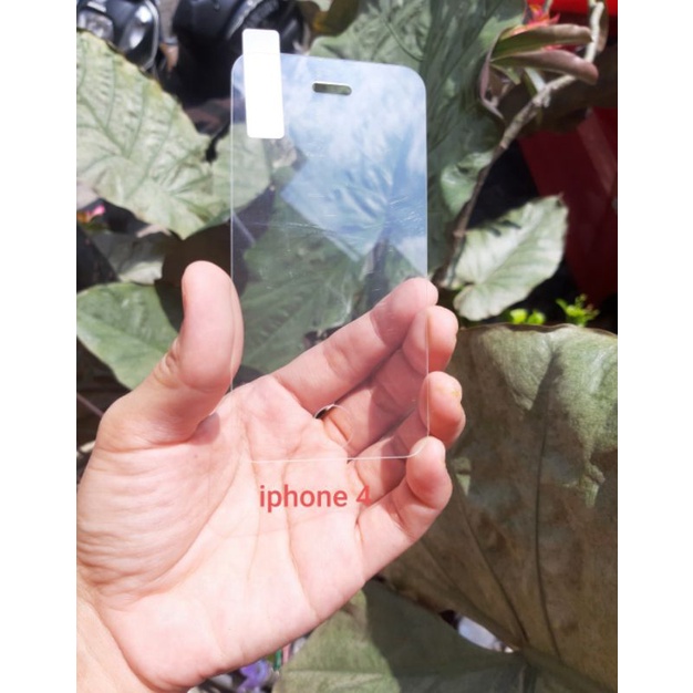 Tempered glass / Antigores kaca iphone 4 / iphone 4S / Iphone 4G
