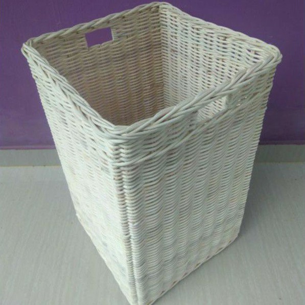 Keranjang kotak besar laundry penyimpanan barang 35x35x55 cm