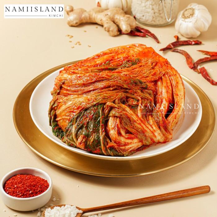 

Kimchi premium halal 1kg by resto korea Nami Island Grill