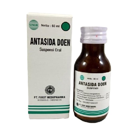 ANTASIDA DOEN SIRUP 60 ML GENERIK OBAT MAAG