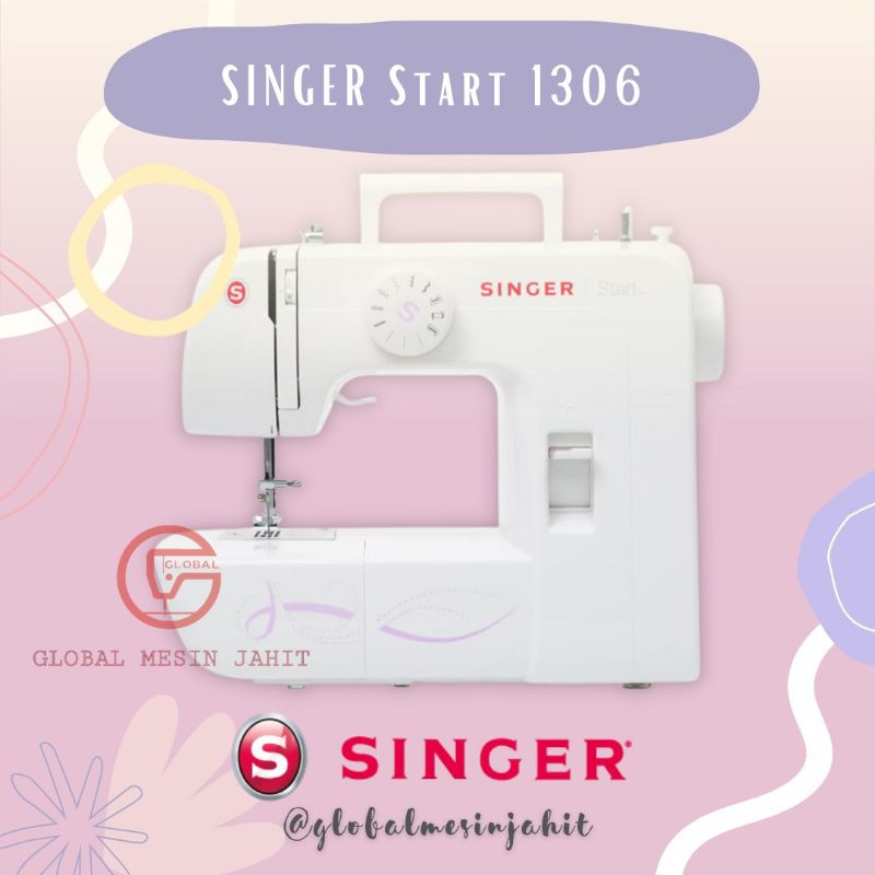 SINGER Start 1306 Mesin Jahit Portable