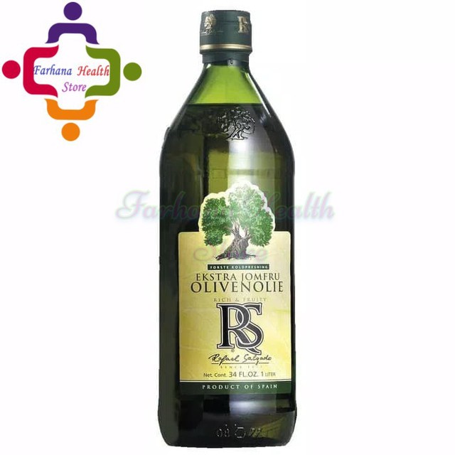 Original Minyak Zaitun Extra Virgin Olive Oil Rafael Salgado RS 1 liter *First Cold Pressed*