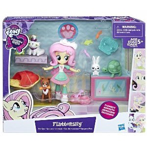 Jual  My Little Pony Equestria Girls Fluttershy Pet Spa Set  Diskon