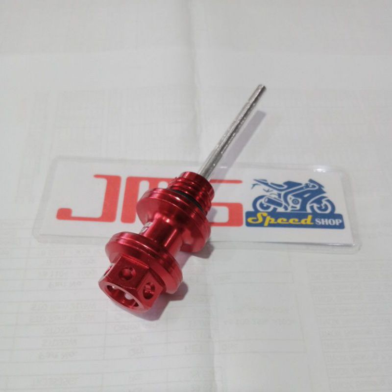 tutup oli jarum cnc model probolt Mio beat Vario nmax aerox Vixion mx pcx Scoopy genio