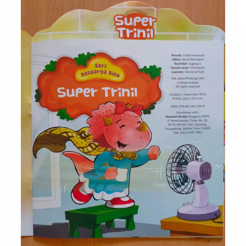 Buku Cerita Anak - Seri Keluarga Dino - Cerita Bergambar (Cergam) Fiksi-5