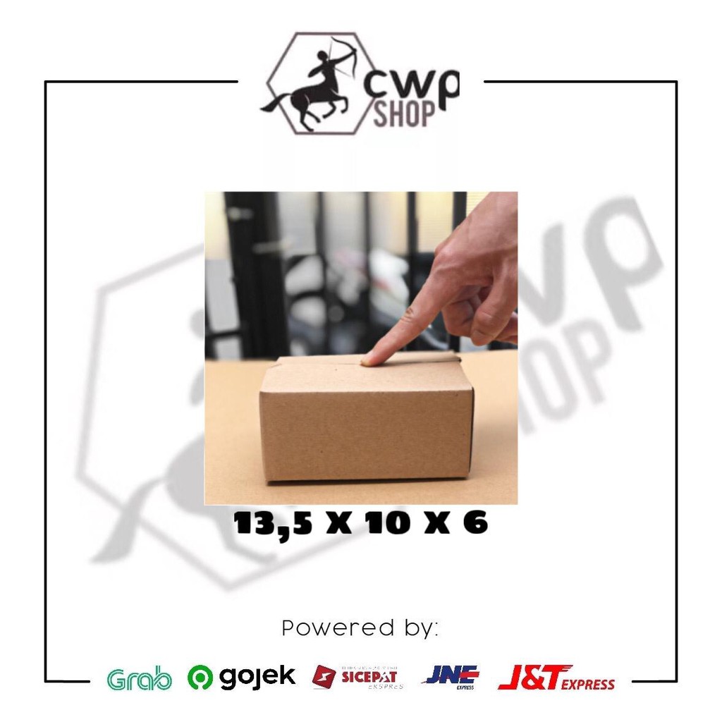  Kardus  Box Karton Polos Uk13 5x10x6 Shopee Indonesia