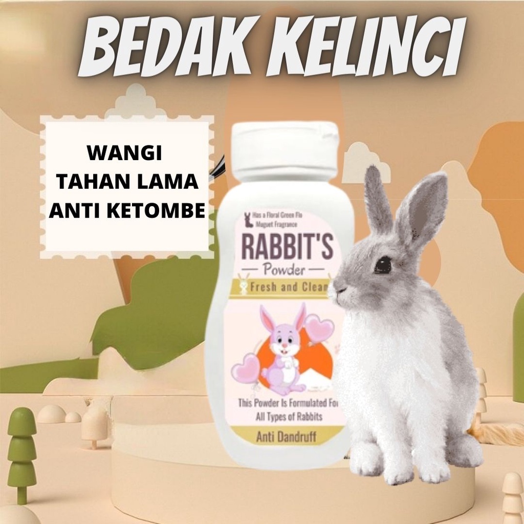 BEDAK KELINCI MARMUT / RAID ALL / pasir mandi kutu jamur FEZONE