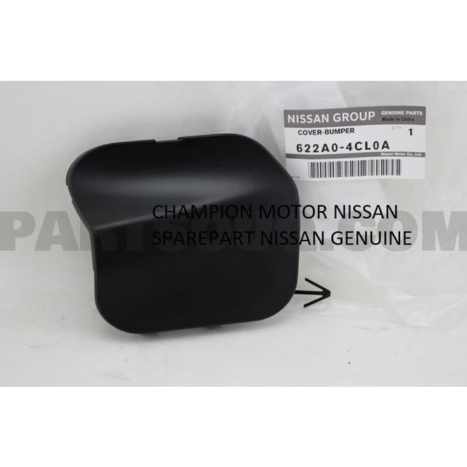 Xtrail New T32 Tutup Derek Cover Towing Bumper Depan 100% Ori Nissan