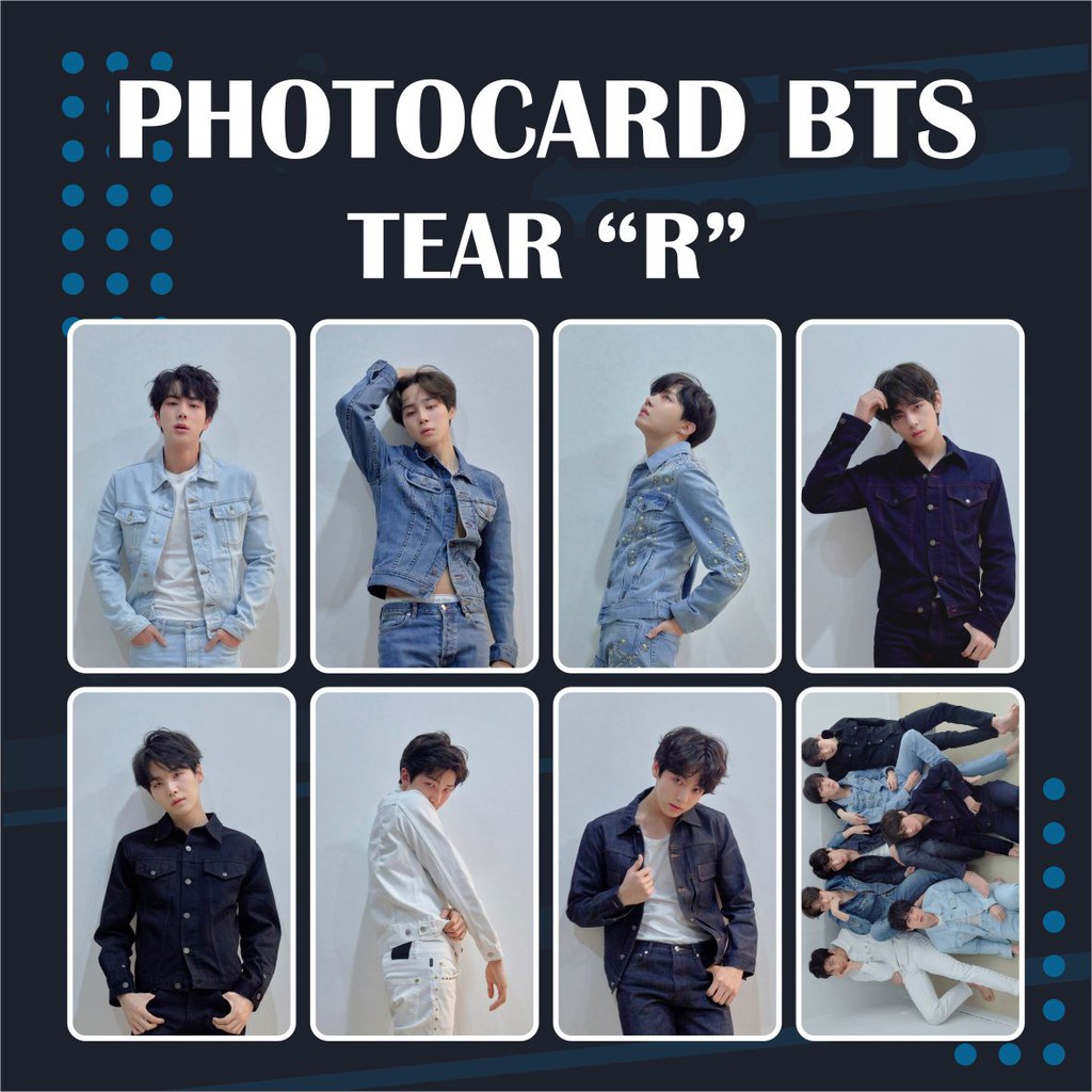 (READY STOCK) PHOTOCARD BTS TEAR KPOP MURAH