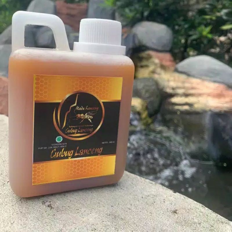 

½LTR MADU LANCENG / KLANCENG / KELULUT GUBUG LANCENG ASLI MURNI 500 ML