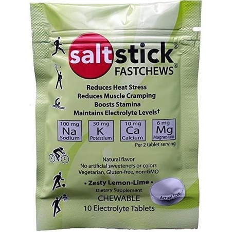 

Saltstick Fastchews Zesty Lemon Lime - Salt Stick