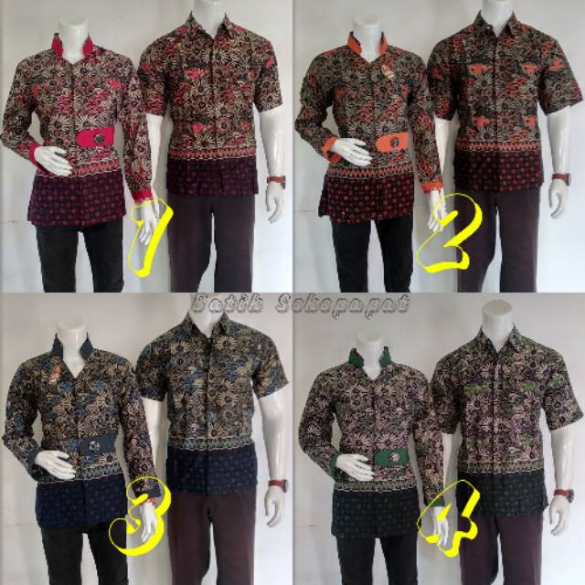 Couple batik asmara linggar srg 7 by Suryandhanu 4666784743886 Couple L - Fit X