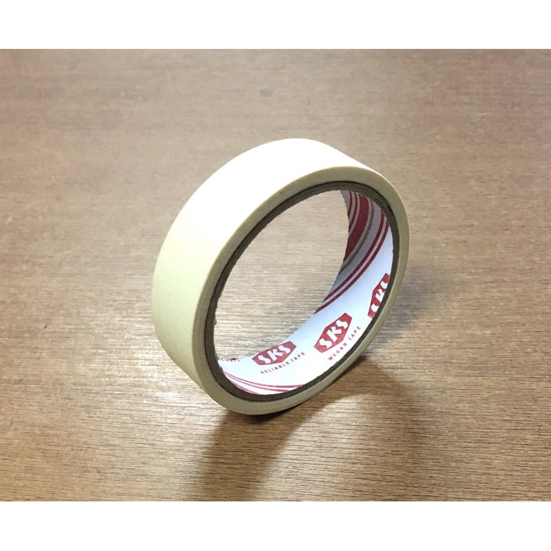 

Lakban kertas - masking tape SKS 1 inch