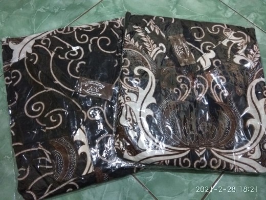 Batik Pekalongan Copel Motif Daun