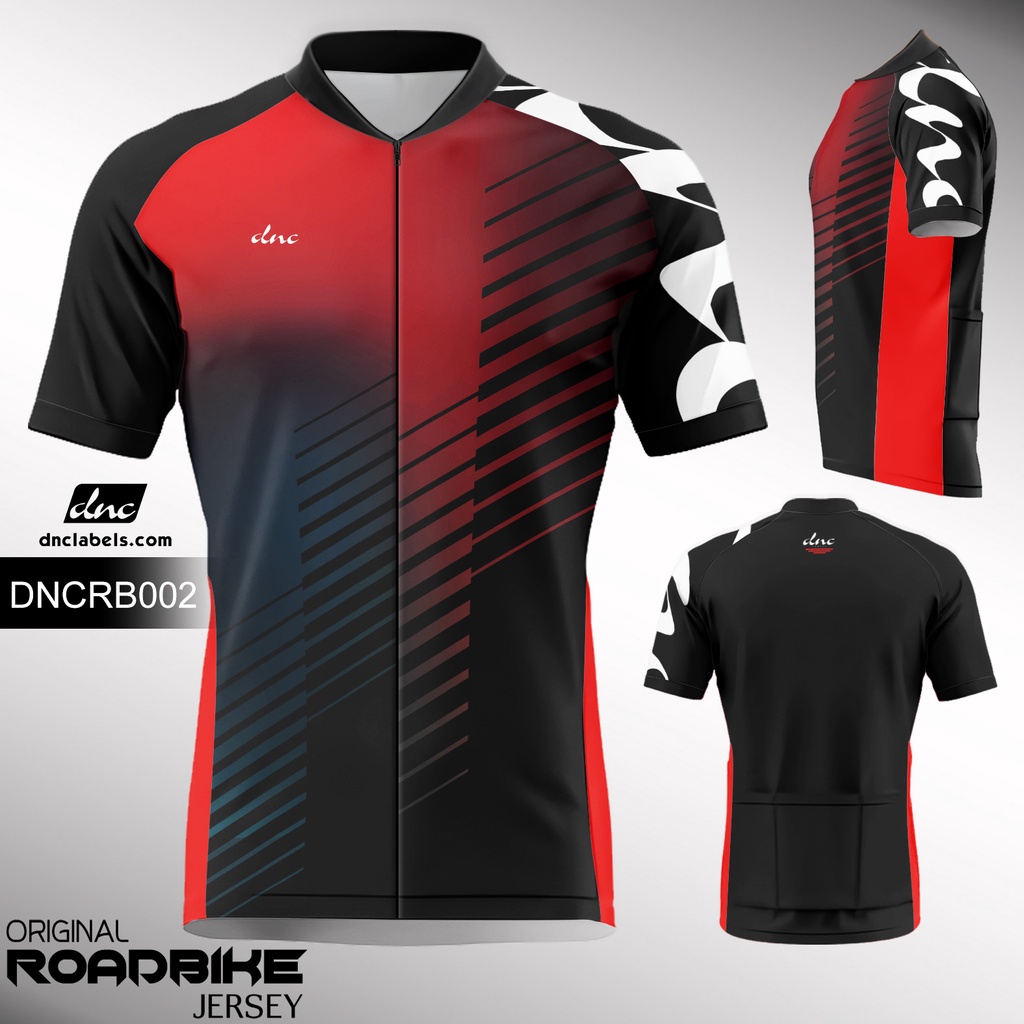 READY STOK Kaos Jersey Sepeda Road Bike Original DNC LABELS DNCRB002