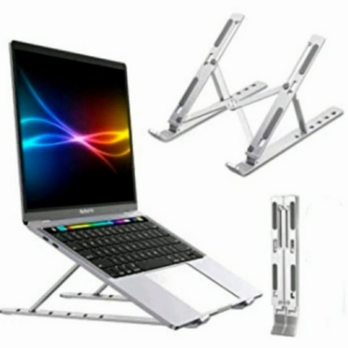 Mikuso LS-050 Laptop Stand Portable And Foldable Anti Slip Aluminium