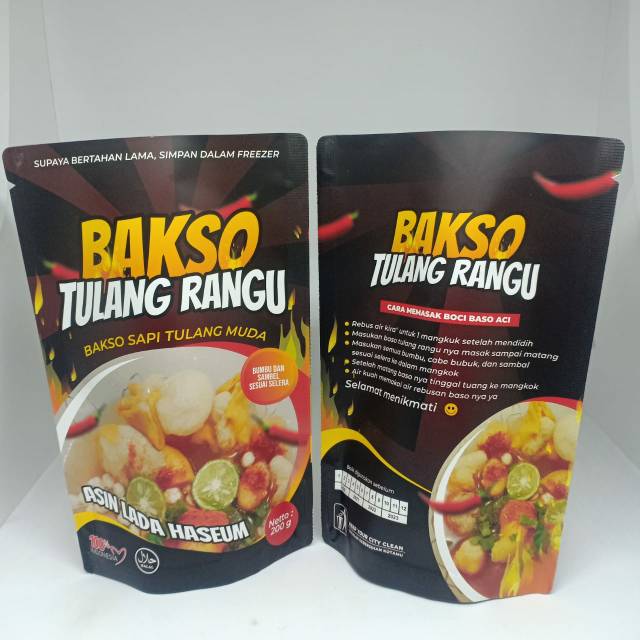 

Bakso tulang rangu