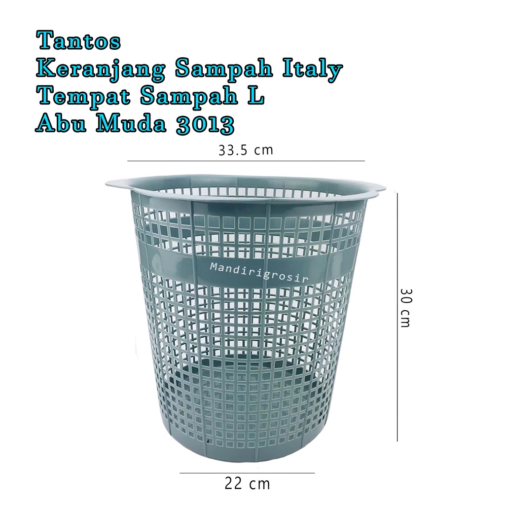 Tantos *Keranjang Sampah Italy (L)*Tempat Sampah Jaring *3013