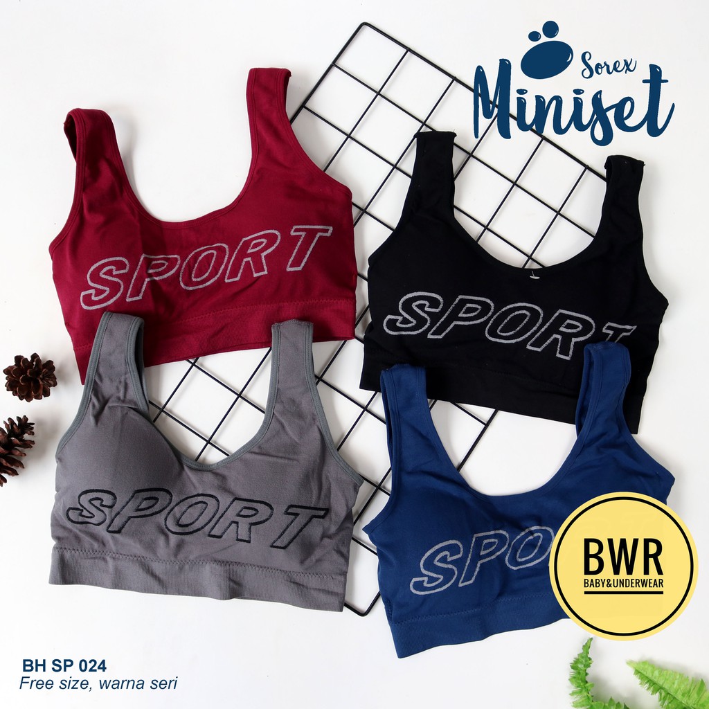 Miniset Sorex SP 024 Sport Motif  Sorex | Miniset Bra Sp024 Olahraga Senam Sorex - Bwr