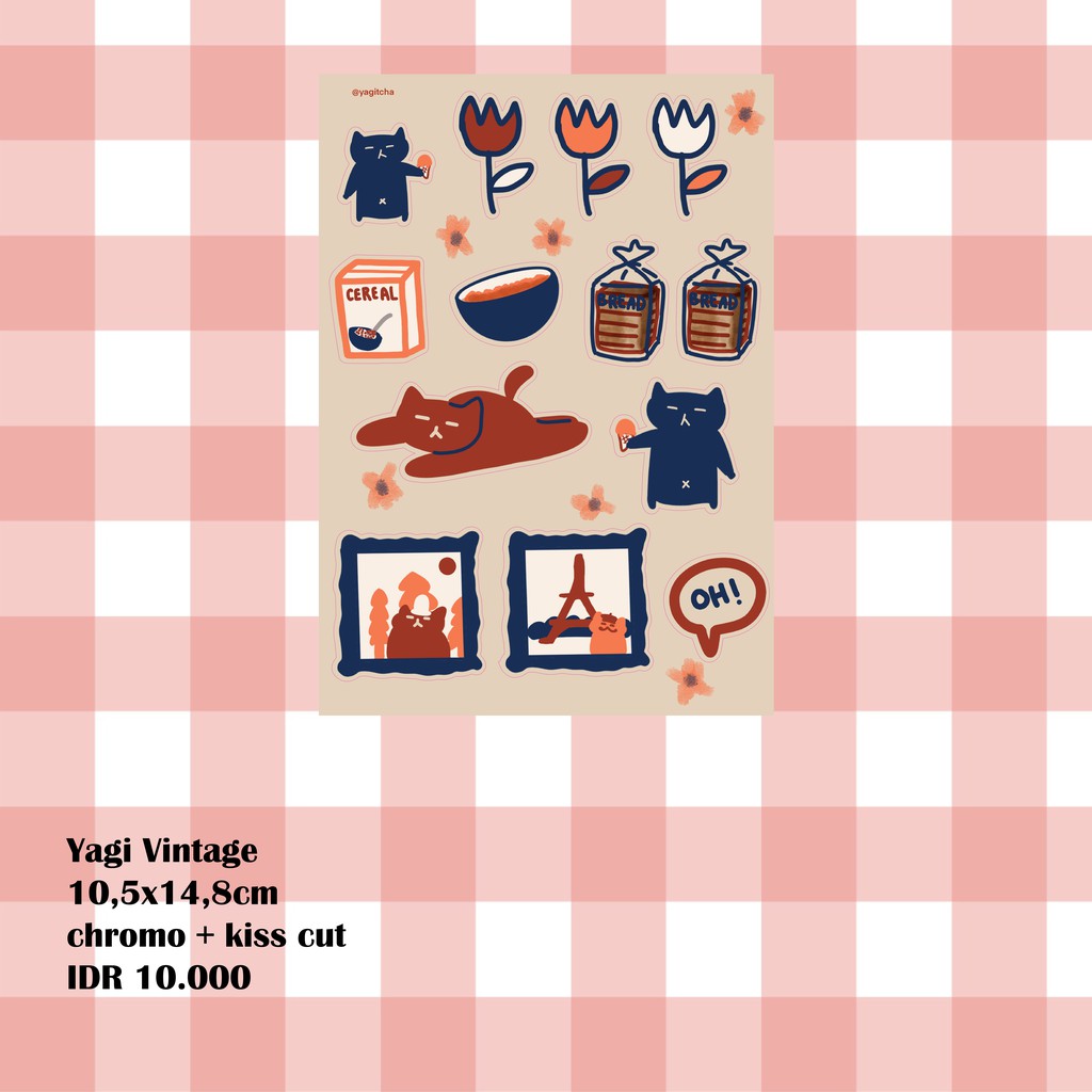 Yagitcha | Yagi Vintage Sticker