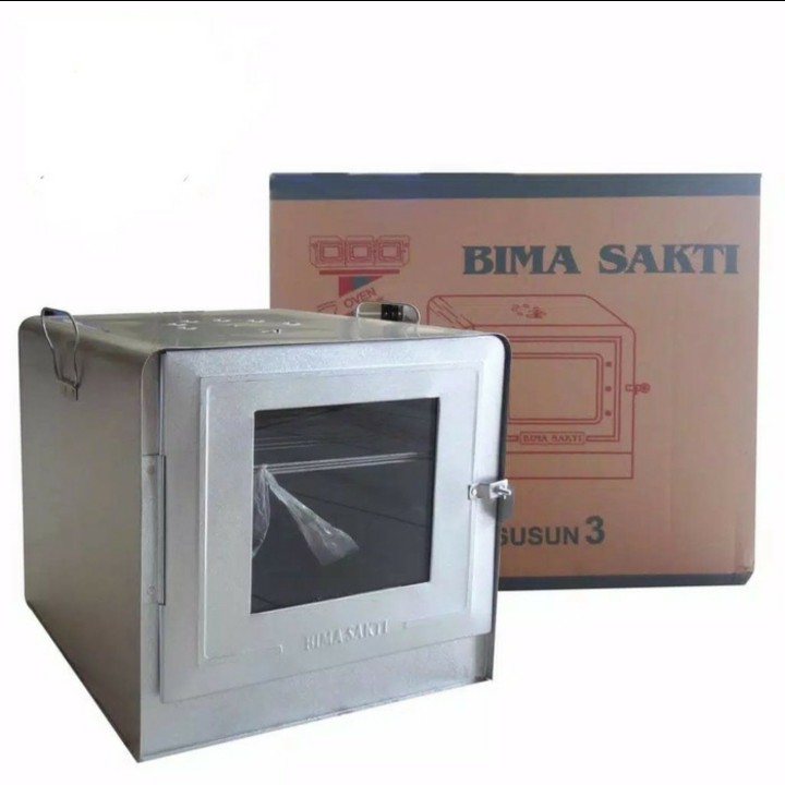 BIMA OVEN ALUMUNIUM BIMA SAKTI 38 TEBAL OVEN TANGKRING OVEN KOMPOR SUSUN 3 TEBAL