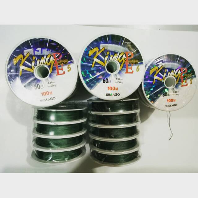 Senar Pancing King PE Premium Braid 100m