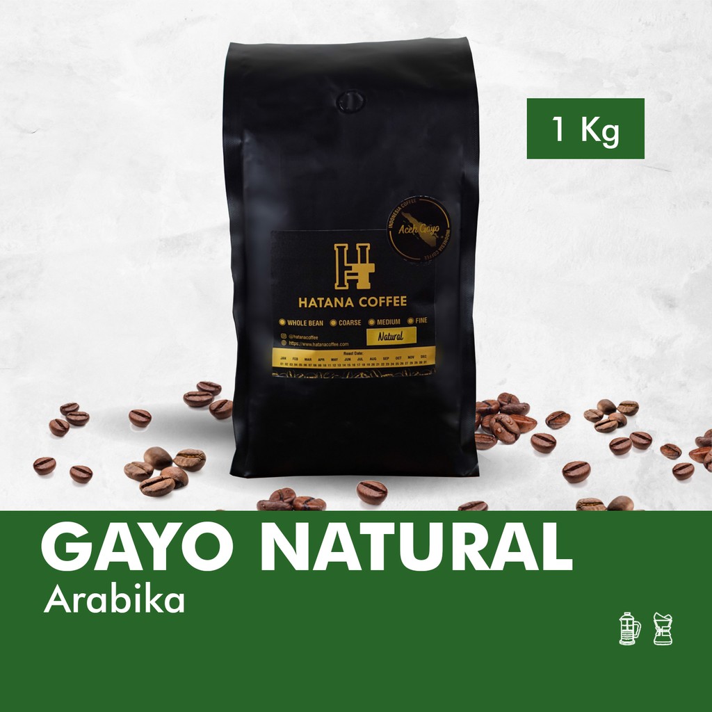 

Kopi Arabika Gayo Natural - Roasted Bean - 1 KG