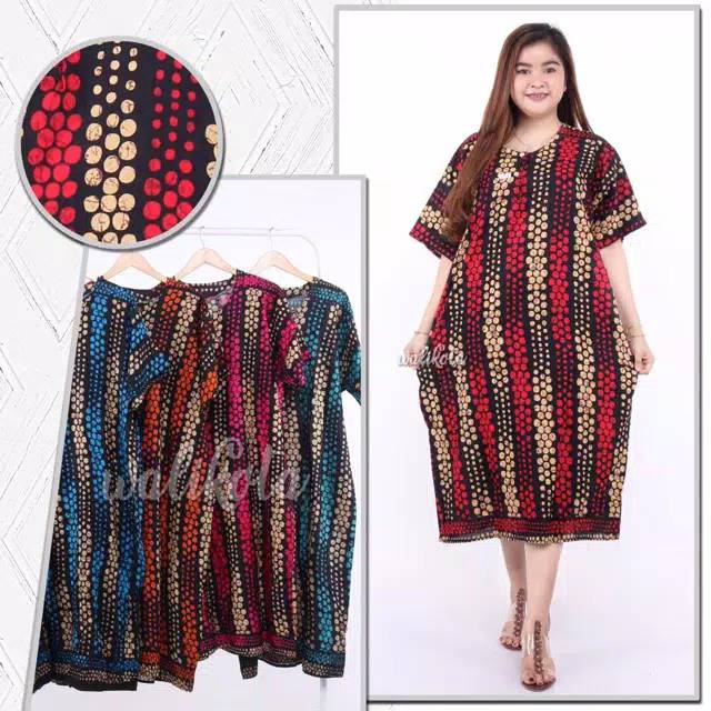 DASTER JUMBO RANTING DASTER BATIK MOTIF CANTING DADA KANCING BUMIL BUSUI MURAH LARIS MANIS