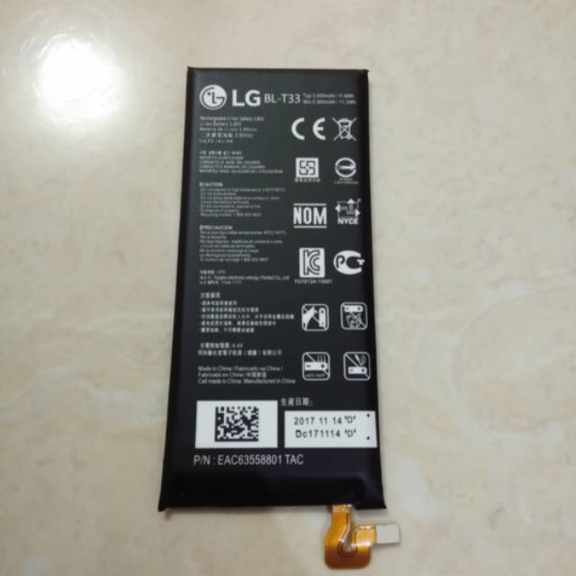 Battery LG Q6/Batre LG Q6/Baterai LG Q6 Original
