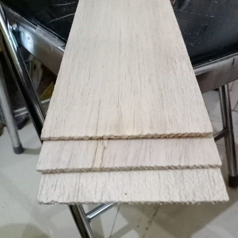 2lembar Grade B Kayu Balsa 1mm x 10cm x 50cm Papan balsa kayu maket DIY Craft Kerajinan tangan